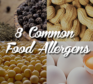 8 Common Food Allergens